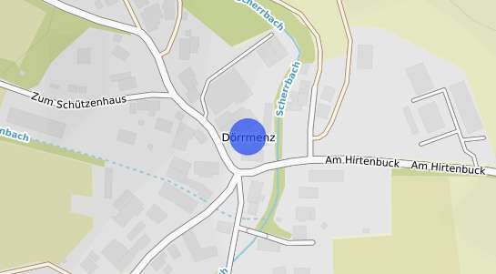 Bodenrichtwertkarte Kirchberg an der Jagst D&ouml;rrmenz